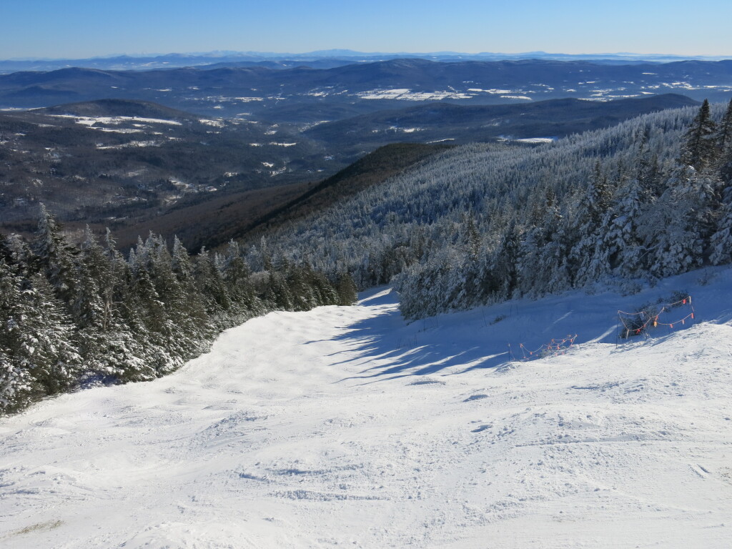 Catamount Bowl at Mad River Glen, January 2019