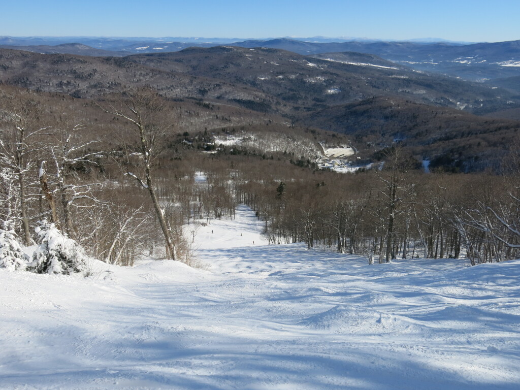 Slalom Hill at Mad River Glen, January 2019