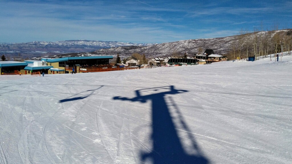 Powderhorn base area, February 2019