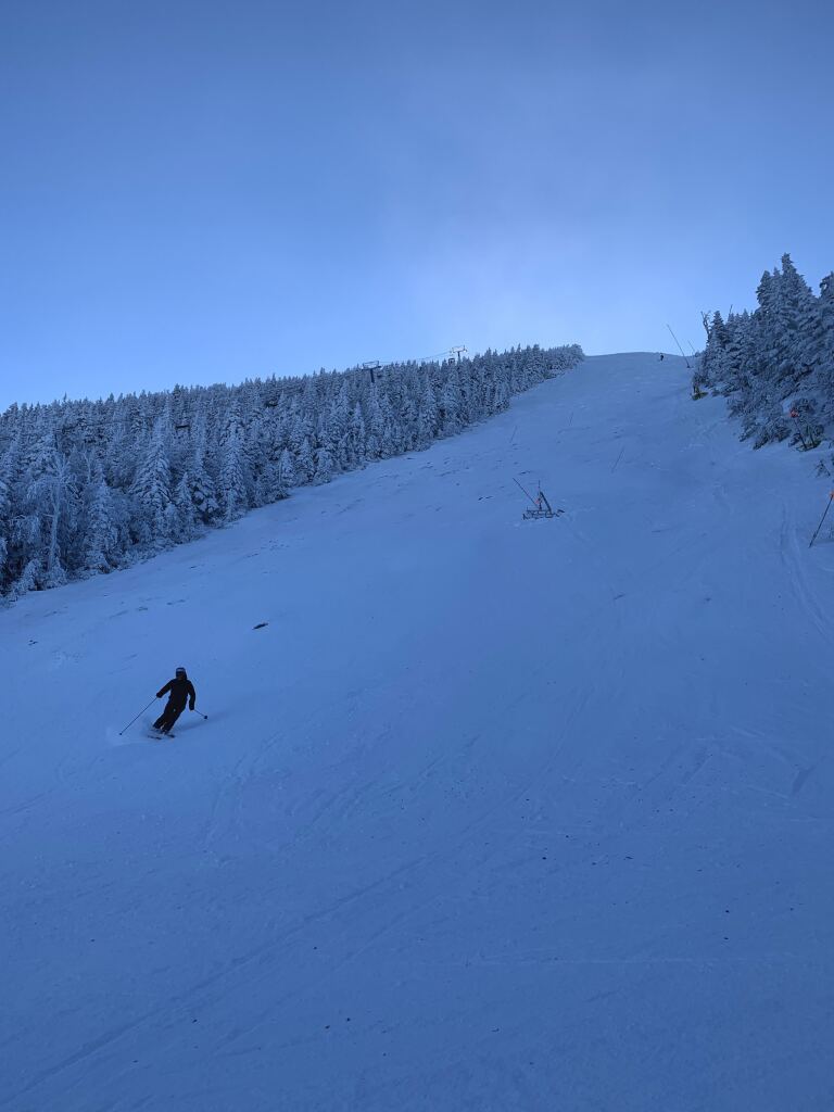Upper F.I.S. at Sugarbush, January 2019