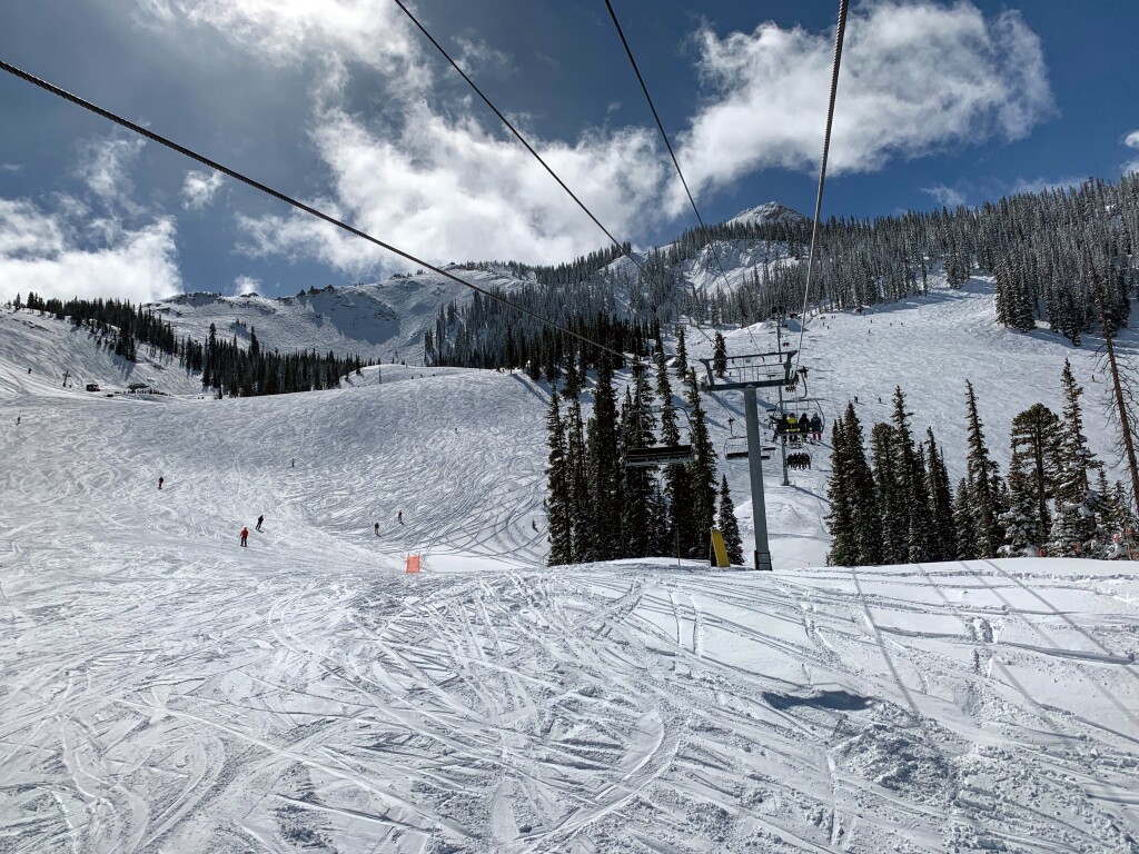 Paradise chair at Crested Butte, March 2019