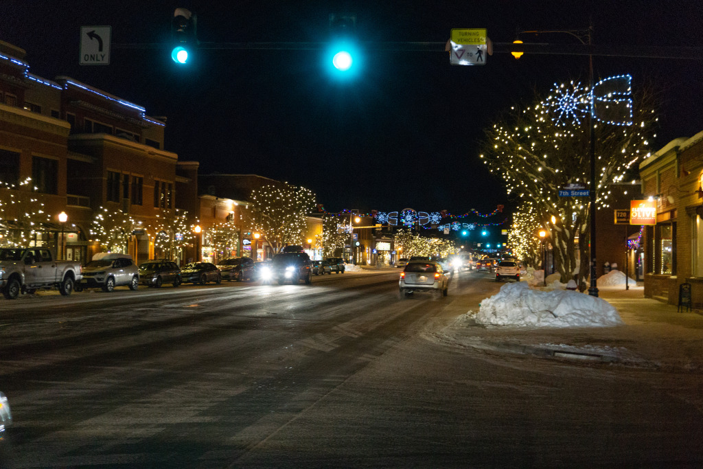 Downtown Steamboat Springs, December 2019