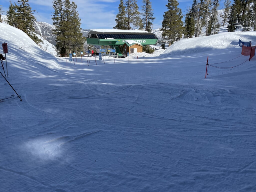 Polar Express at Bear Valley, March 2021