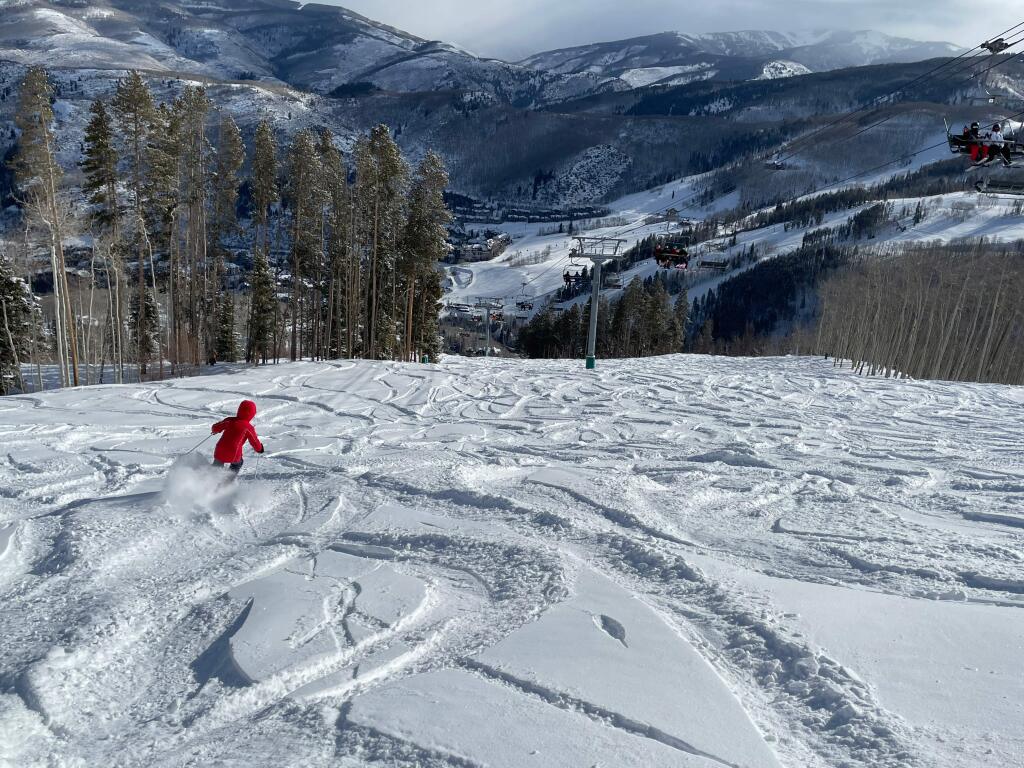 Beaver Creek powder day, February 2021