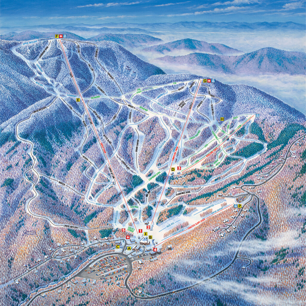 Mad River Glen Trail Map 21/22