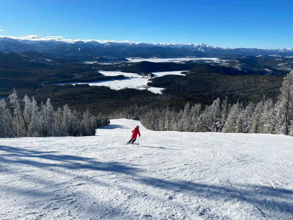 Berkeley on the front side of Discovery, January 2022