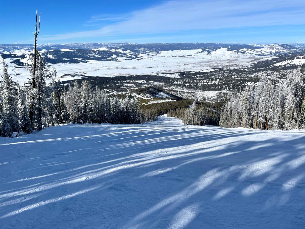 Upper Winning Ridge at Discovery, January 2022