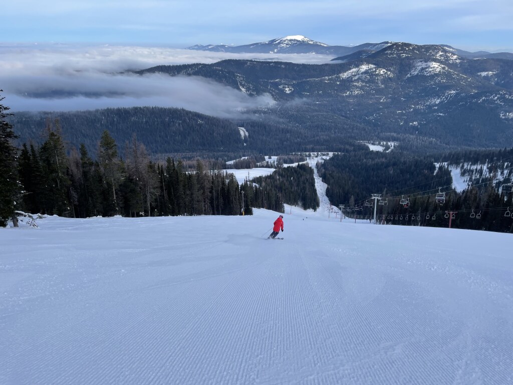 "Klondike" at 49° North, January 2022