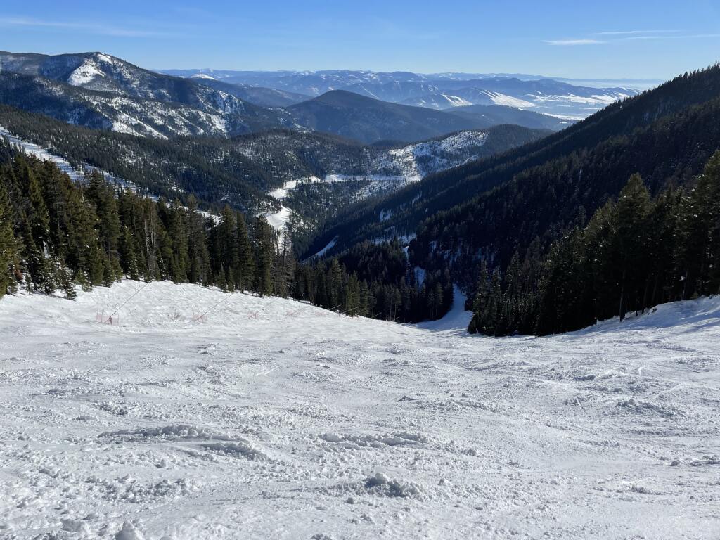 Spartan Headwall at Montana Snowbowl, January 2022