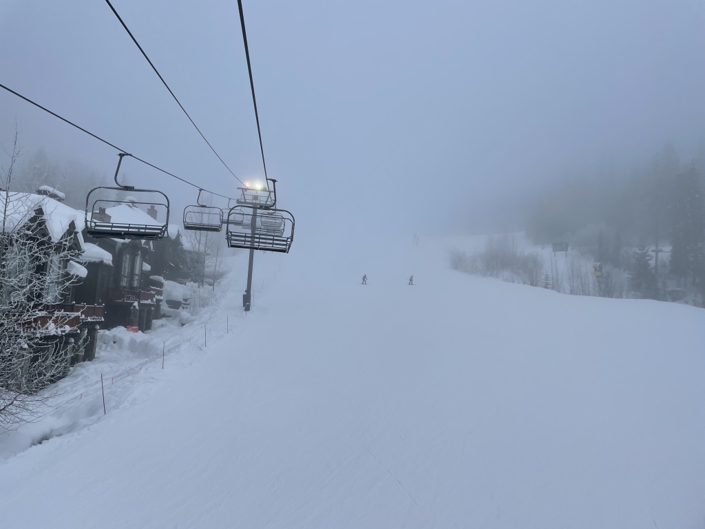 Fog at Whitefish, January 2022