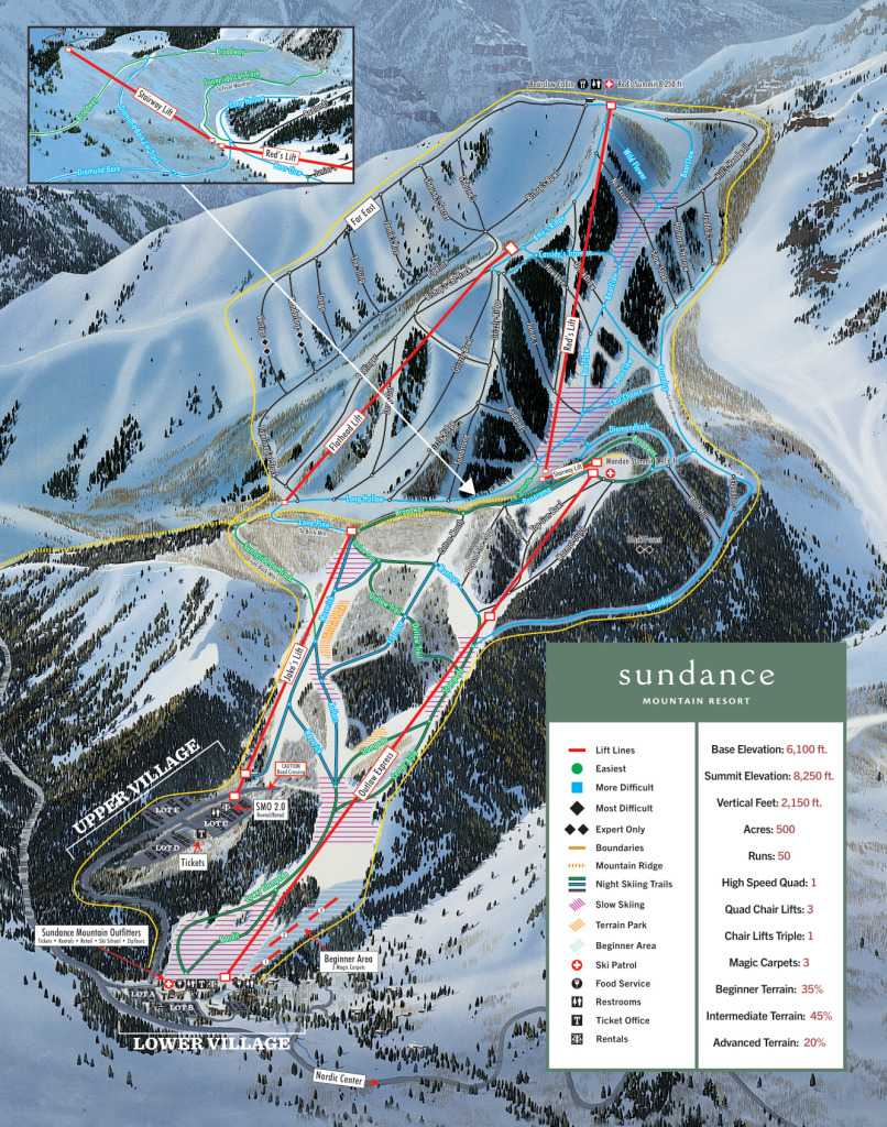 Sundance trail map 21/22