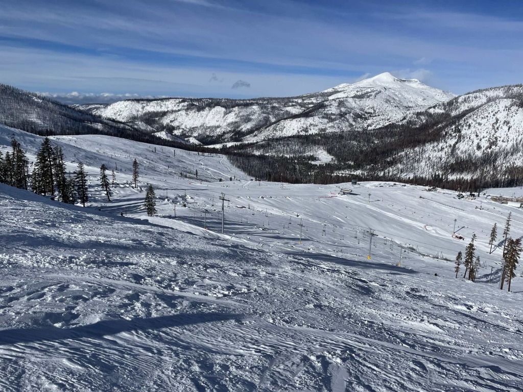 First day at Sierra after the Caldor Fire, December 9th, 2022