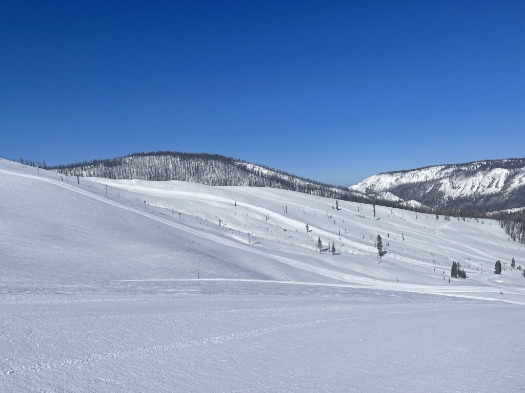 West Bowl at Sierra-at-Tahoe, April 2023
