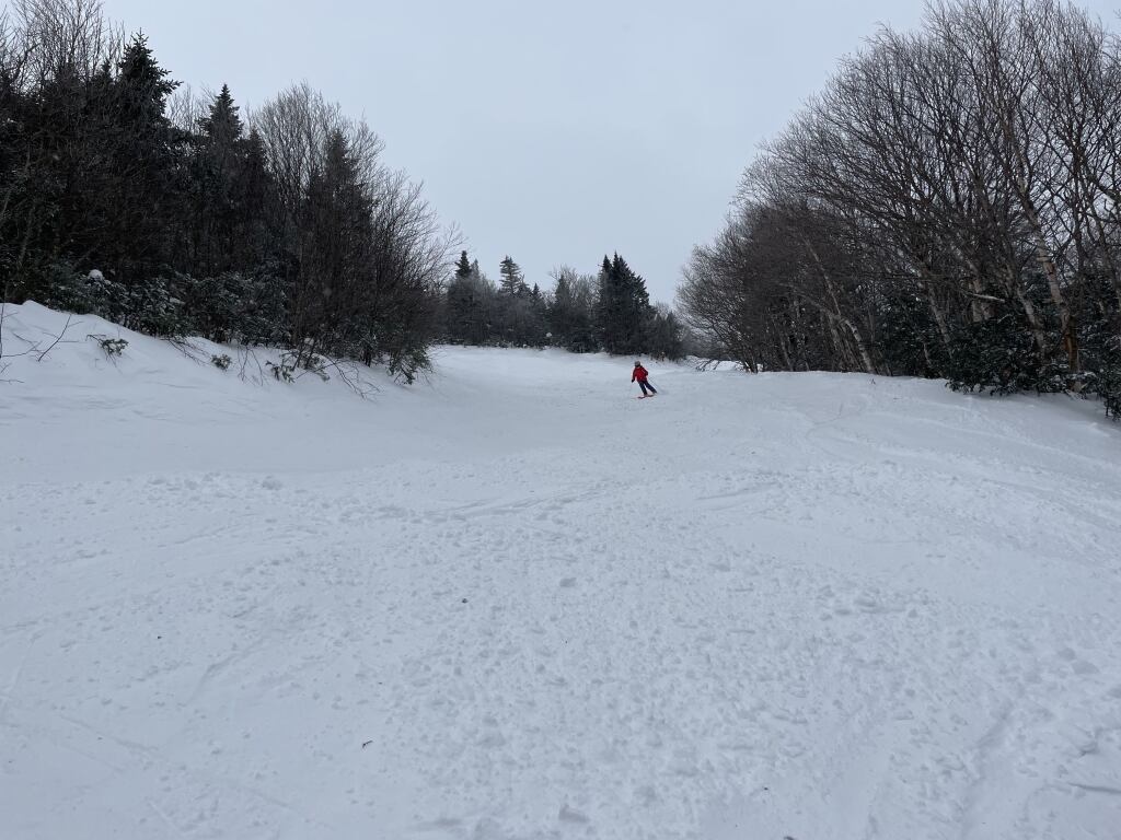 Willard run at Jay Peak, March 2023