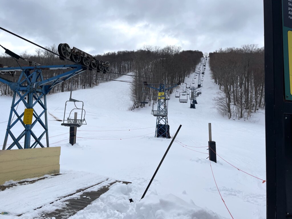 The Outpost chair at Pico, March 2023