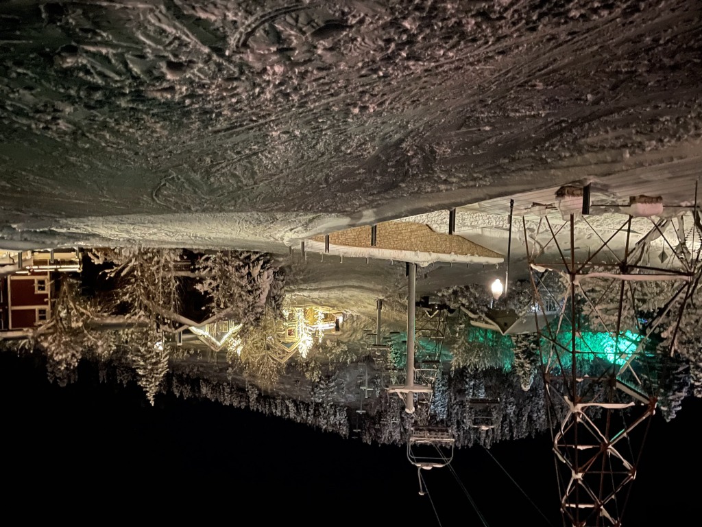 The Town lift at Park City, February 2024