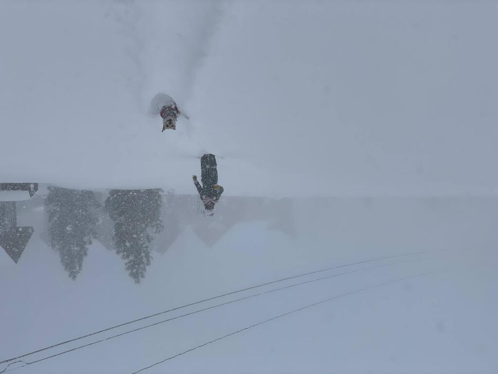 Blizzard in Tahoe, March 2024