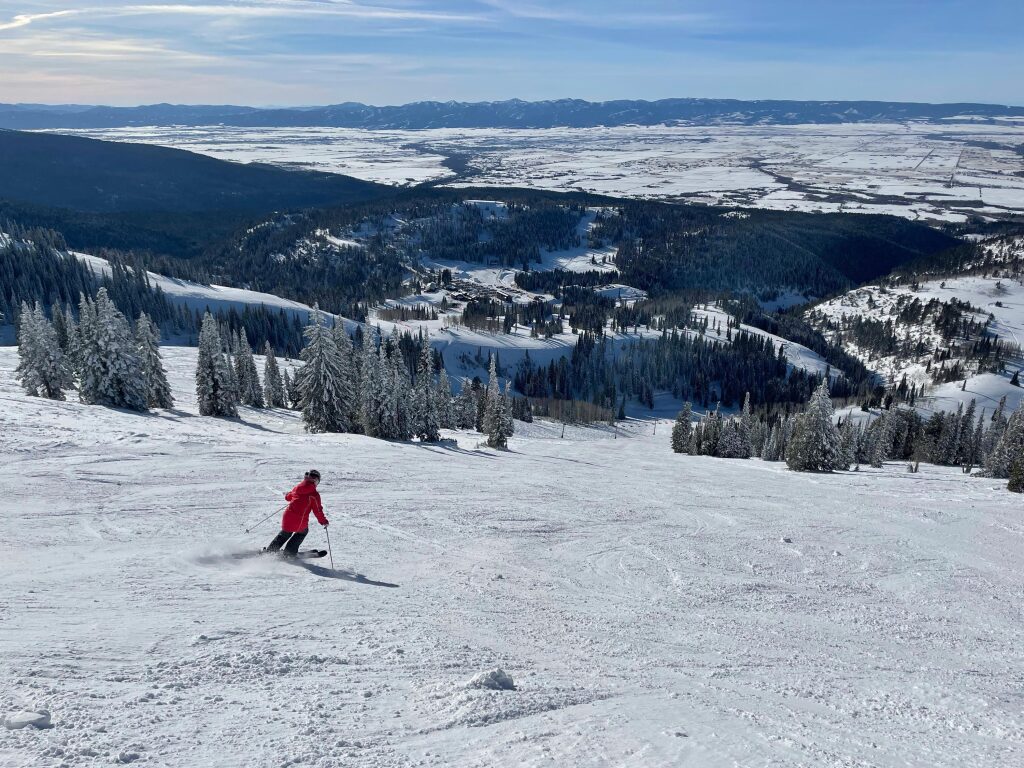 Williamson Bowl at Grand Targhee, December 2024
