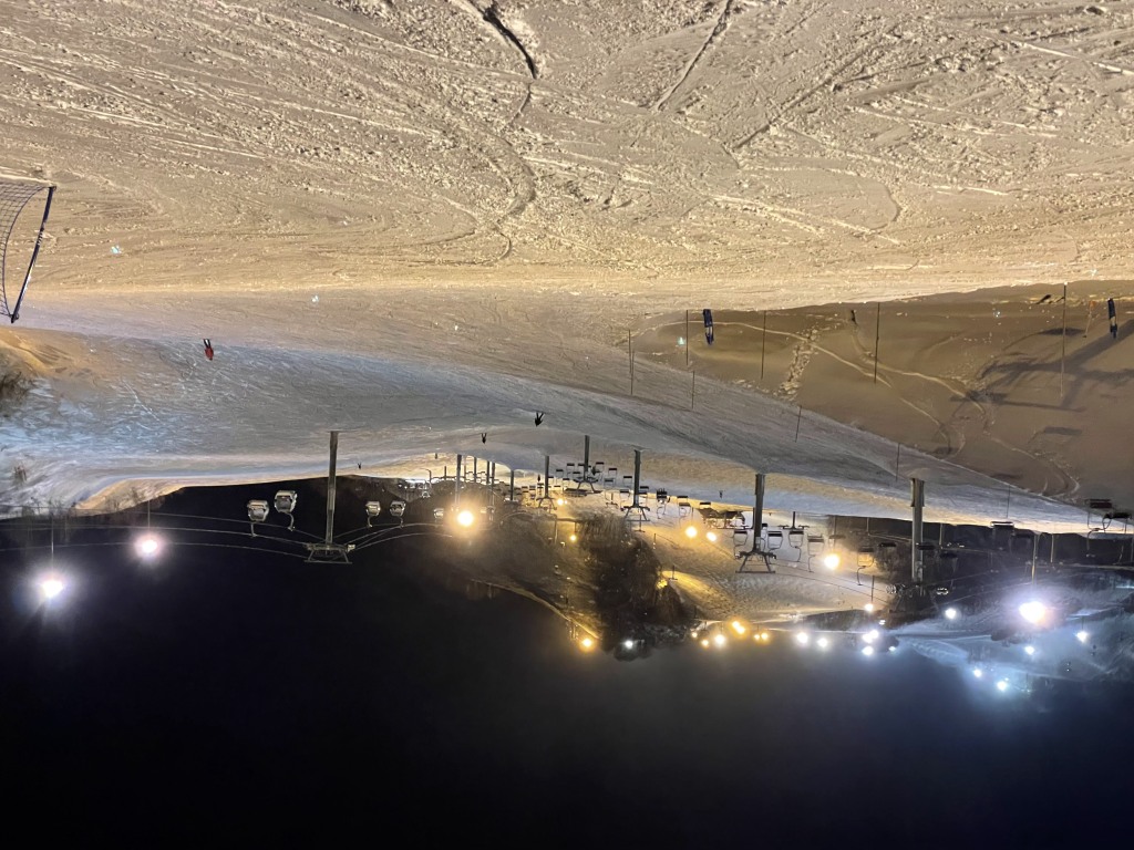 Great night skiing at Hirafu Niseko, February 2025