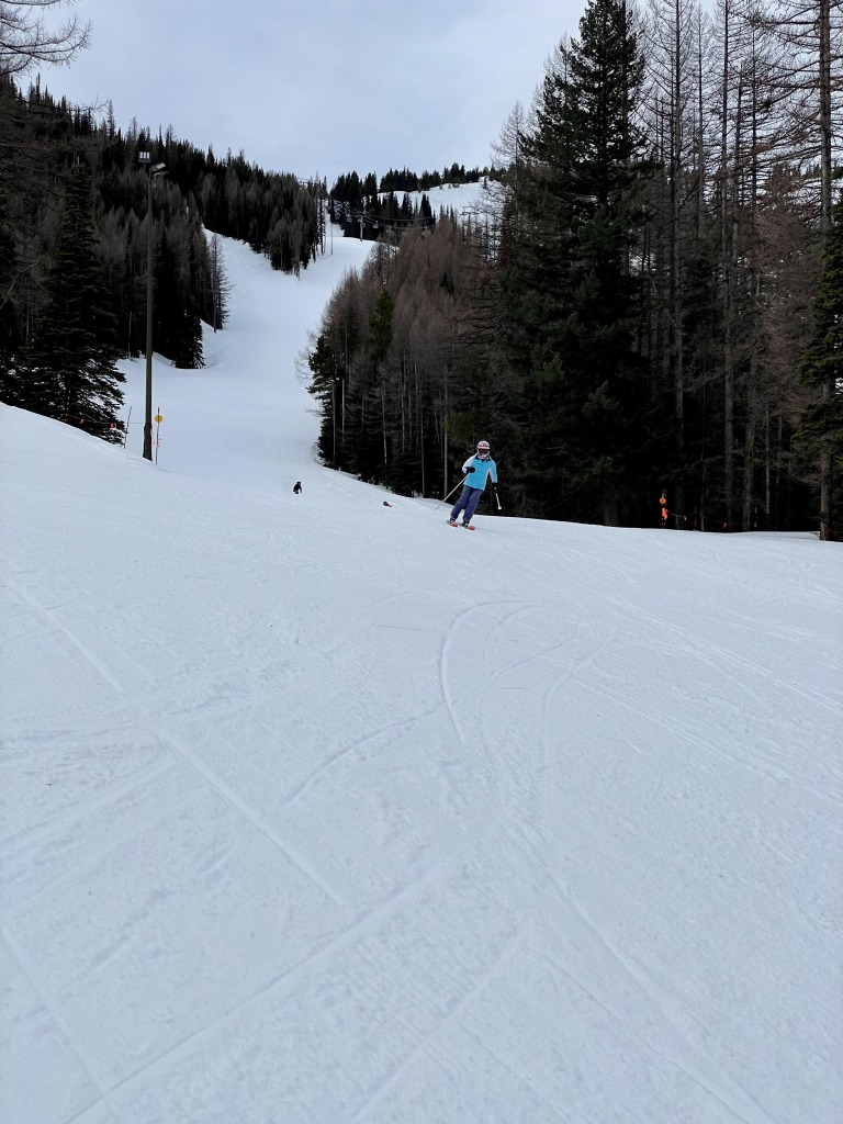 Tumwater off the Wenatchee Express at Mission Ridge, March 2025