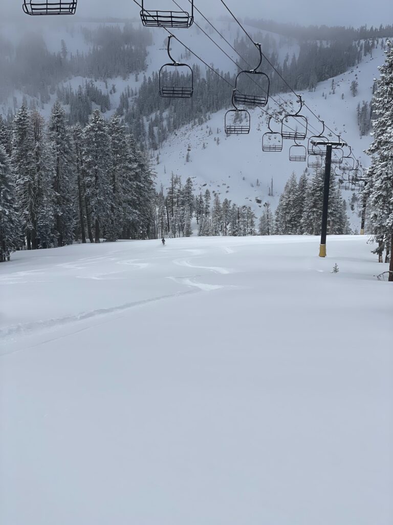 Another powder day at Bear Valley, March 2025