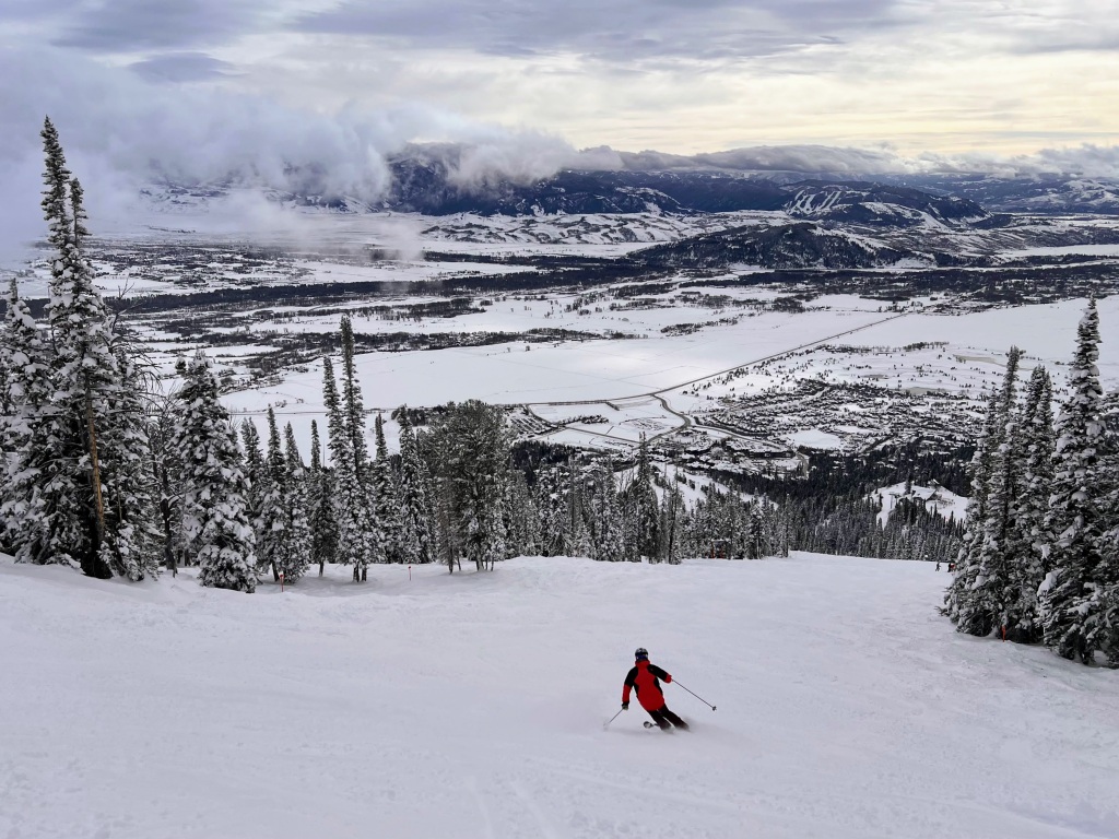Pre-Christmas skiing at Jackson Hole - December 2024