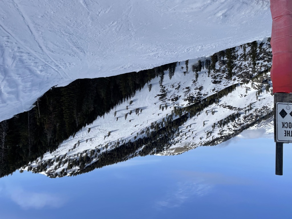 Interesting looking side country at Pebble Creek - March 2025