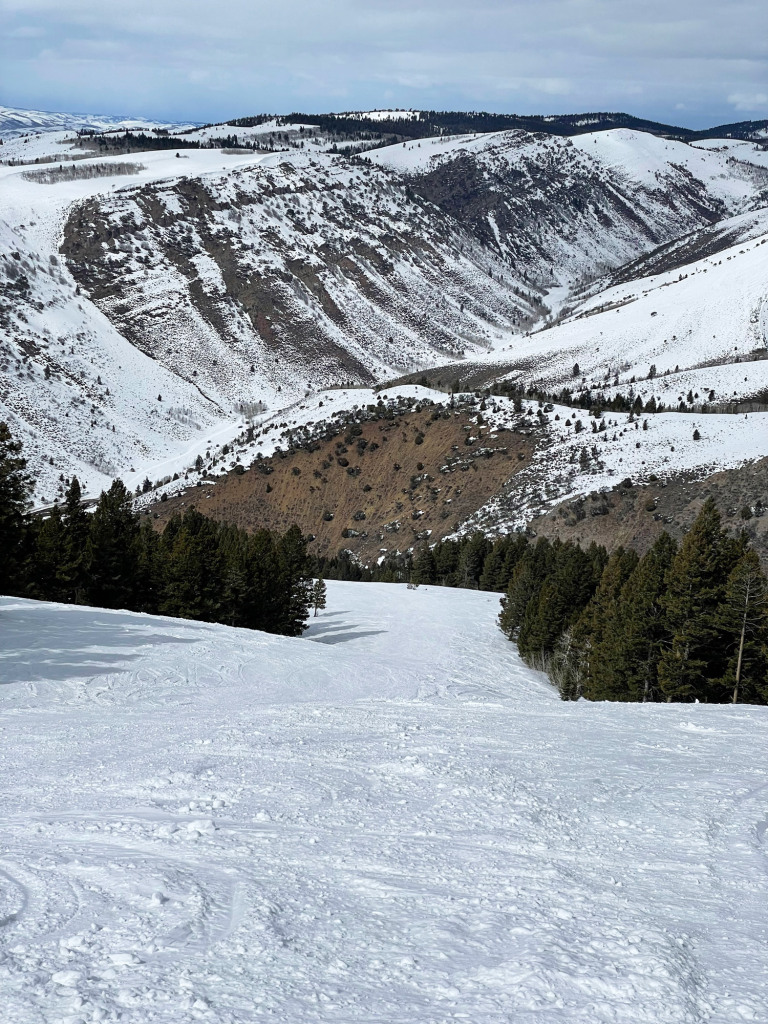 The Levi run at Pine Creek, March 2025