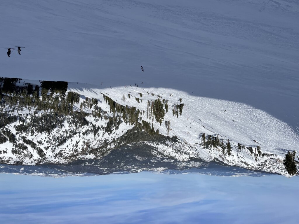 Alpine Bowl at Palisades Tahoe, January 2026