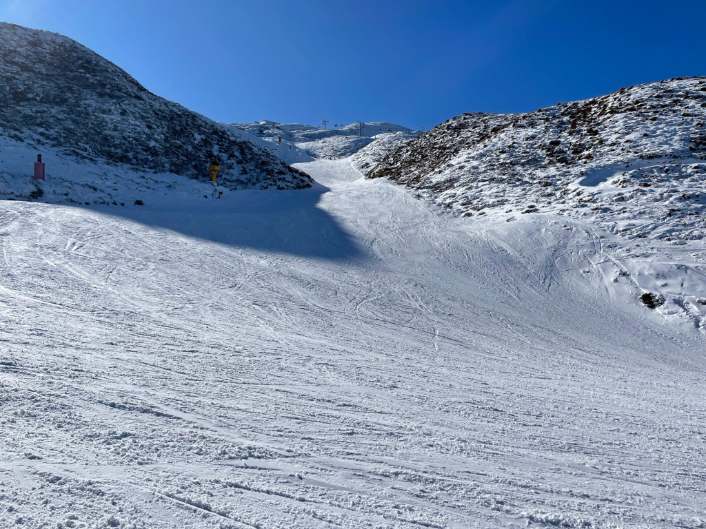 Greengates Run at Coronet Peak, August 2025
