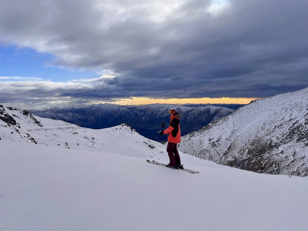 Interesting light at The Remarkables New Zealand, August 2025