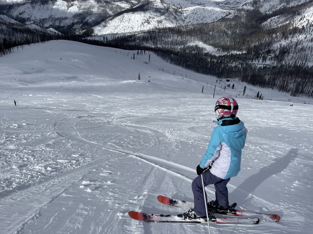 West Bowl at Sierra at Tahoe, January 2023