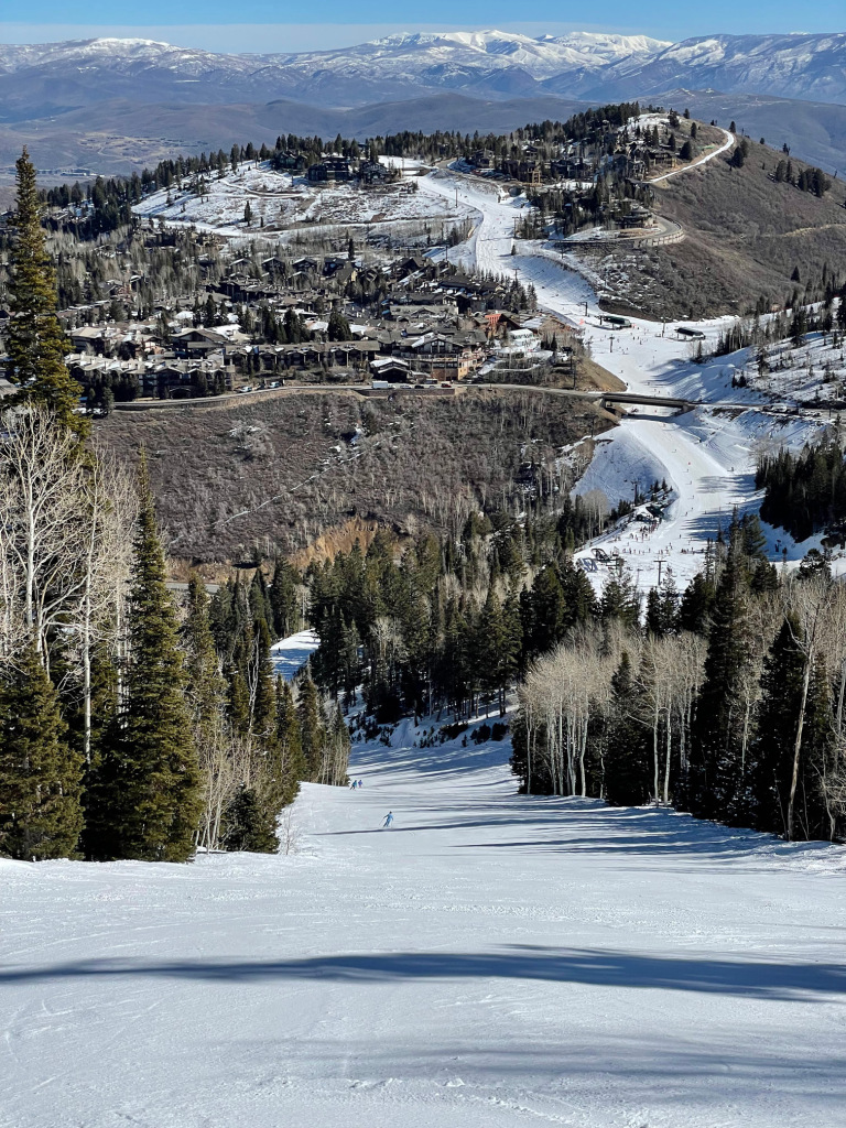"Peeler" off the Red Cloud chair at Deer Valley, March 2026