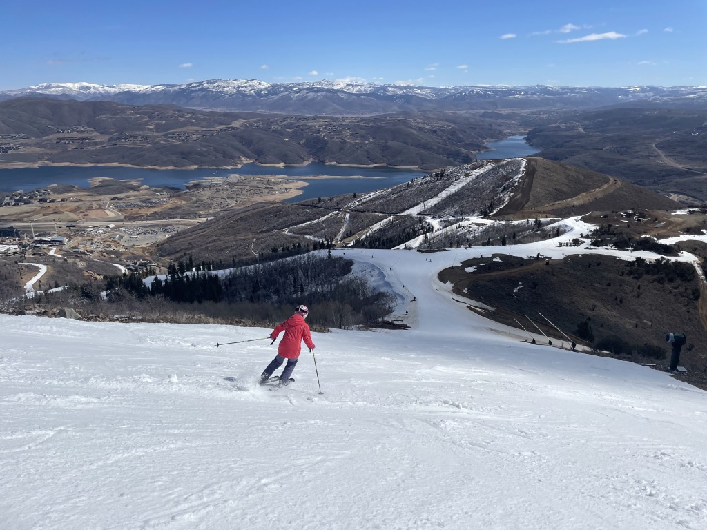 "Sure Thing" at Deer Valley's East Village, March 2026